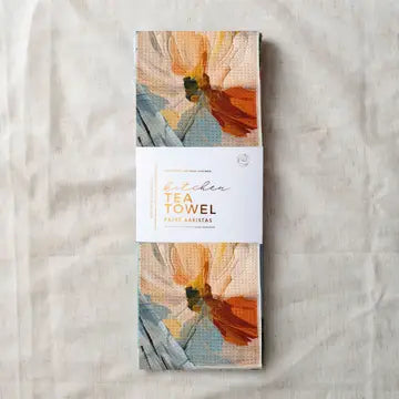 Recycle Microfiber Waffle Tea Towel - Zinnias Gift Boutique