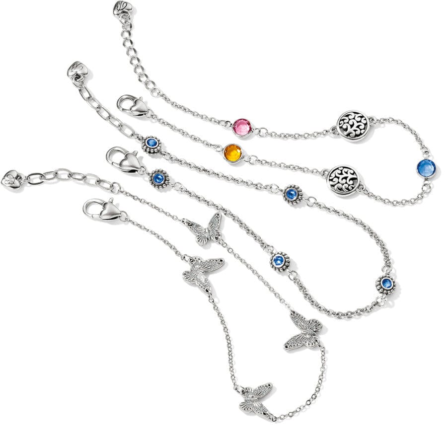 Elora Gems Anklet - Zinnias Gift Boutique