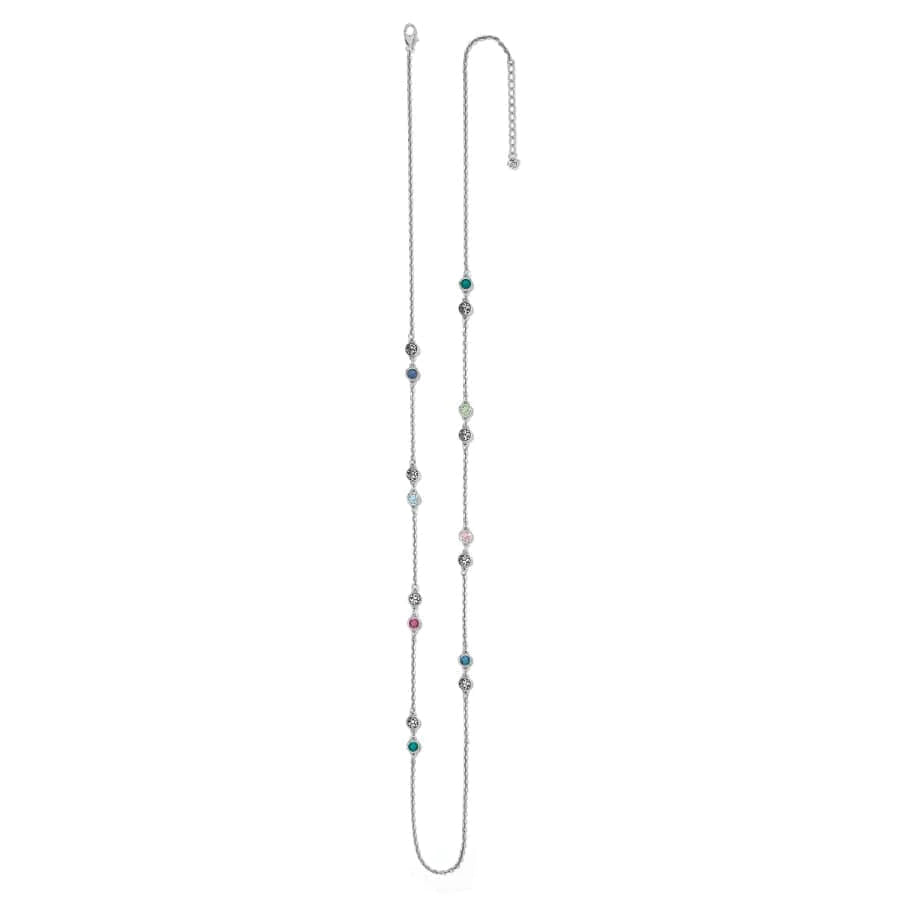 Elora Gems Dots Long Necklace - Zinnias Gift Boutique