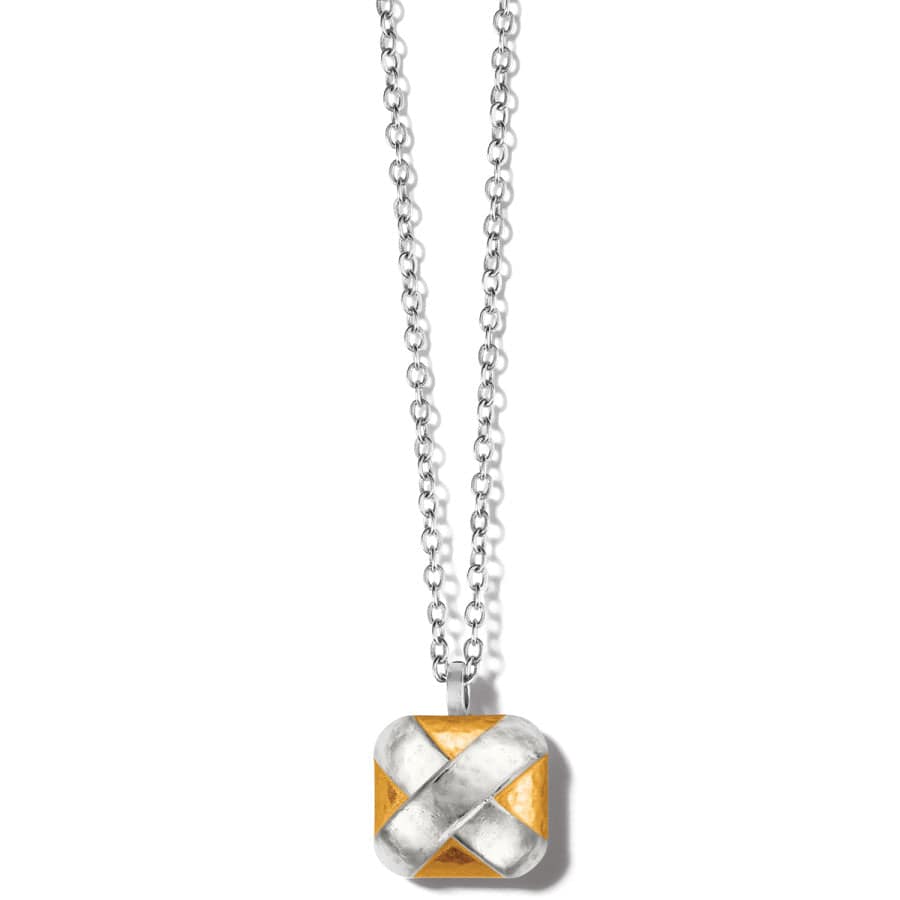 Entrata Square Short Necklace - Zinnias Gift Boutique