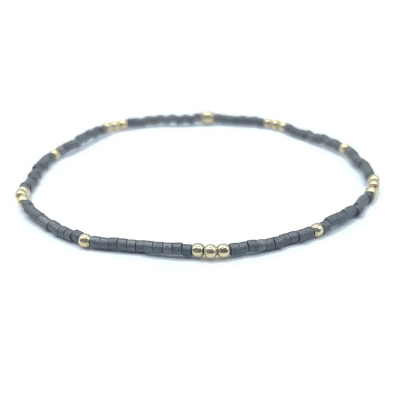 2mm Newport Gold Filled Waterproof Bracelet - 7" - Zinnias Gift Boutique