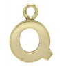 3mm Gold Fill Initial Charm Waterproof Bracelet - 7" - Zinnias Gift Boutique