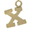 3mm Gold Fill Initial Charm Waterproof Bracelet - 7" - Zinnias Gift Boutique