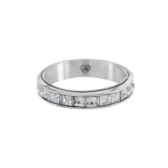 Sil/Stn Eternal Stack Ring - Zinnias Gift Boutique