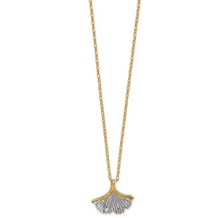 Everbloom Ginkgo Small Necklace - Zinnias Gift Boutique