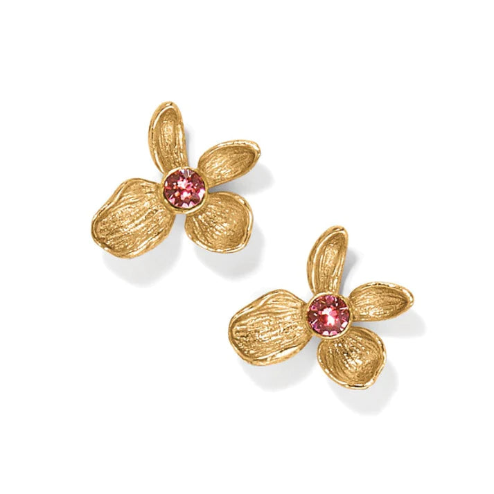 Everbloom Jardin Golden Post Earrings - Zinnias Gift Boutique