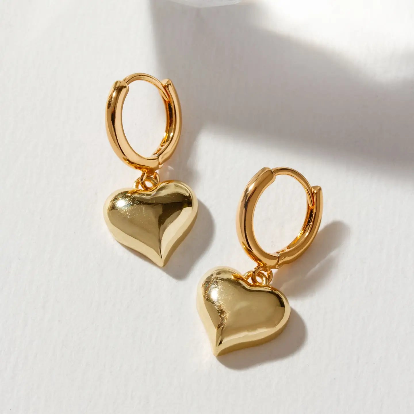 Milano Amulet Huggie Hoop Earring - Zinnias Gift Boutique