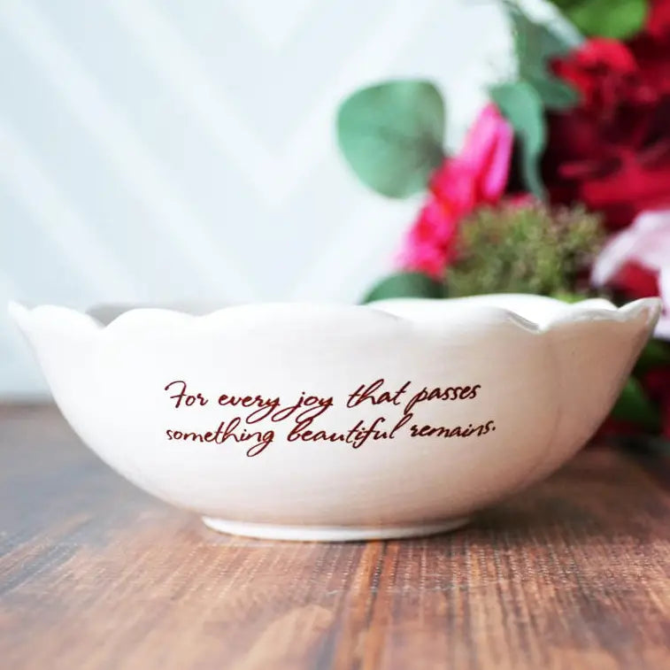 Rose Bowl - Zinnias Gift Boutique