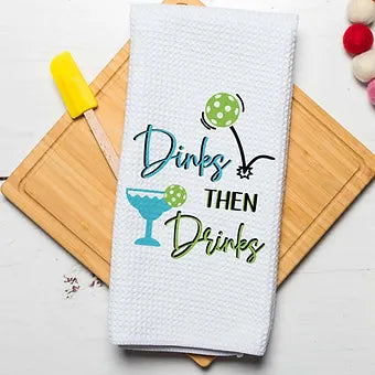 Pickleball Kitchen Towel - Zinnias Gift Boutique