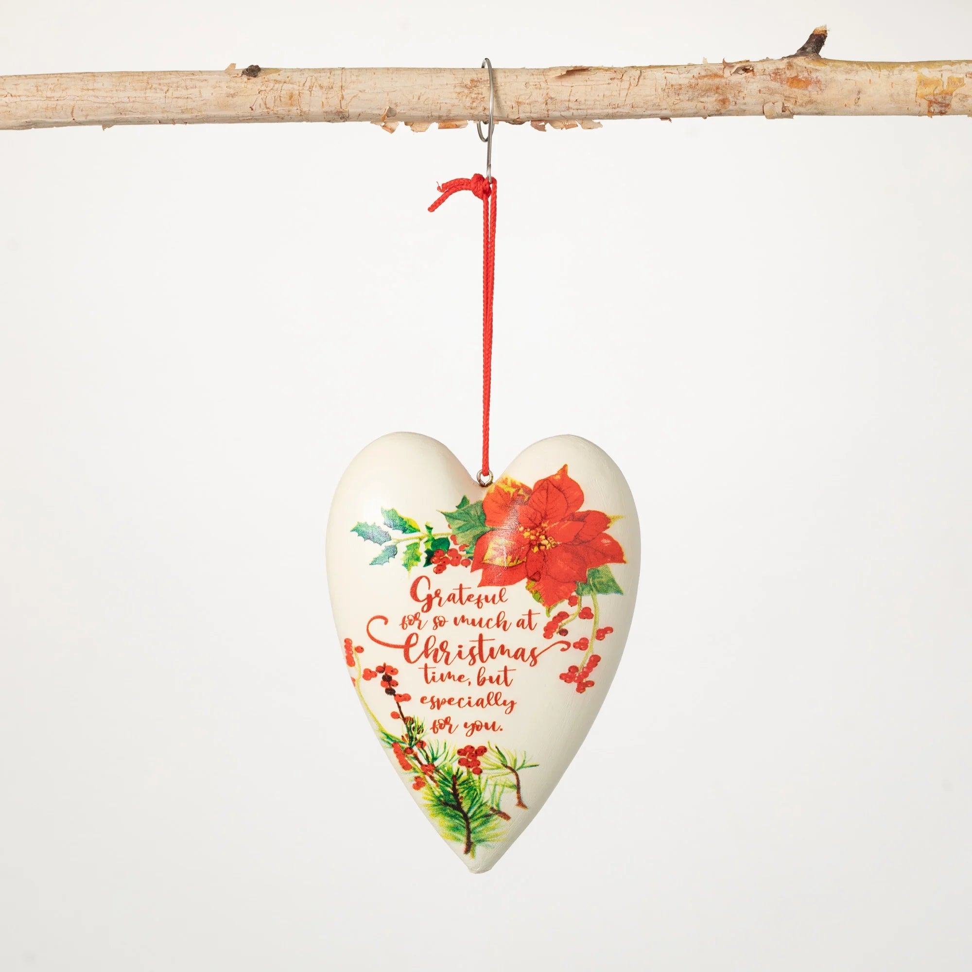 Grateful Heart Ornament - Zinnias Gift Boutique
