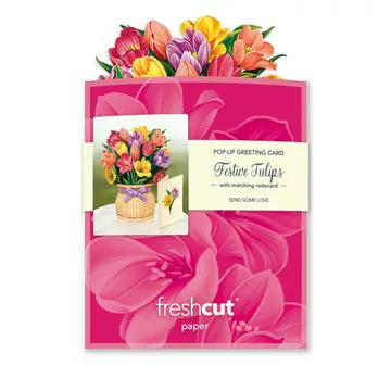 Mini Freshcut Bouquet Cards - Zinnias Gift Boutique