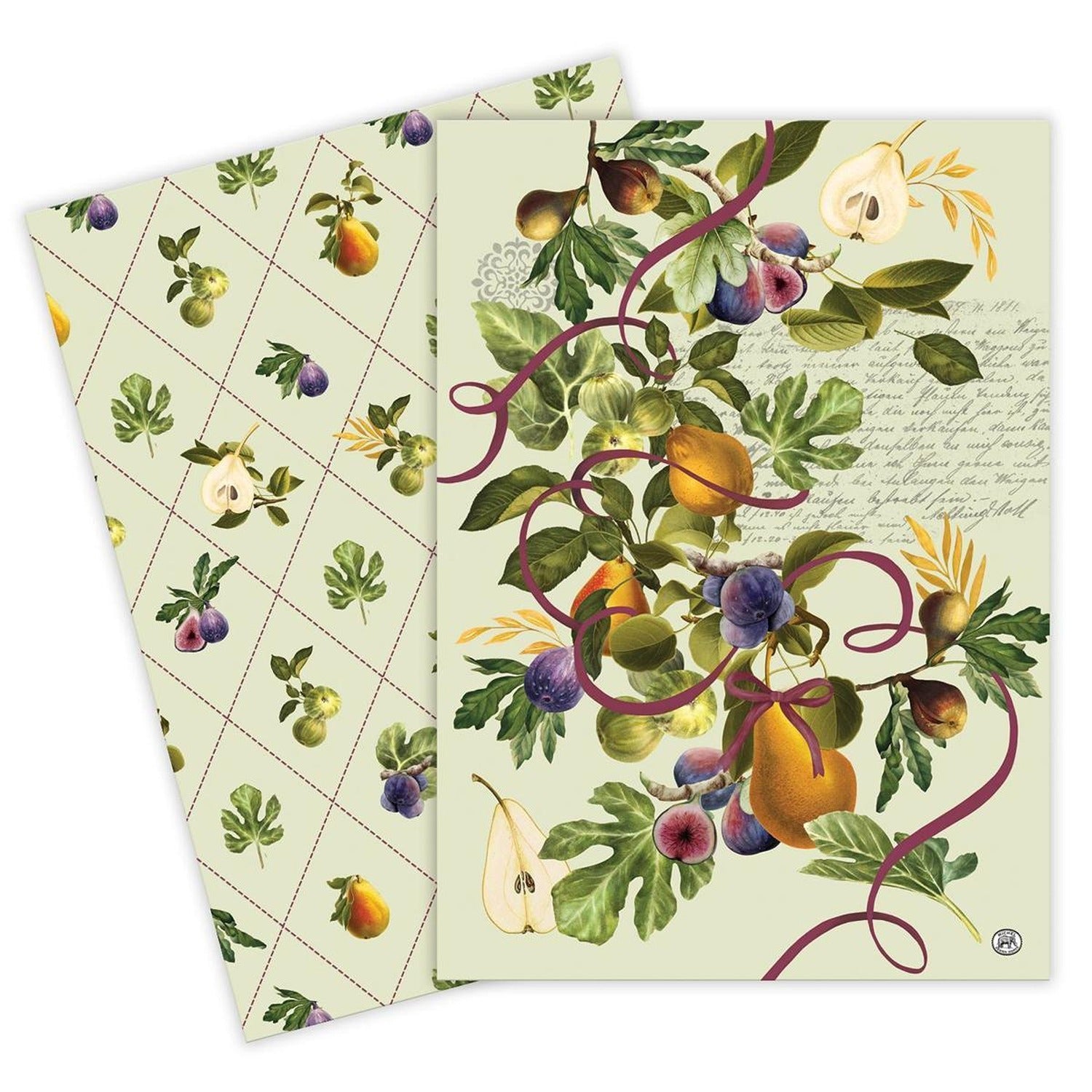 Fig Pear Towel Set - Zinnias Gift Boutique