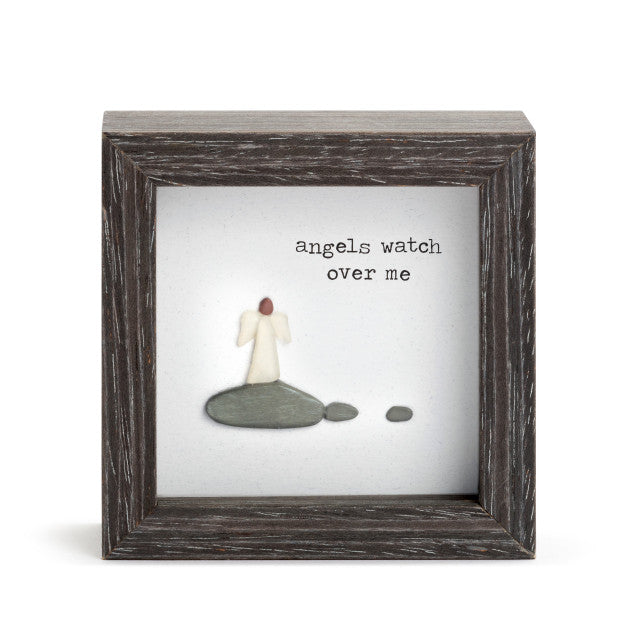 Angels Watch Over Me Shadow Box - Zinnias Gift Boutique