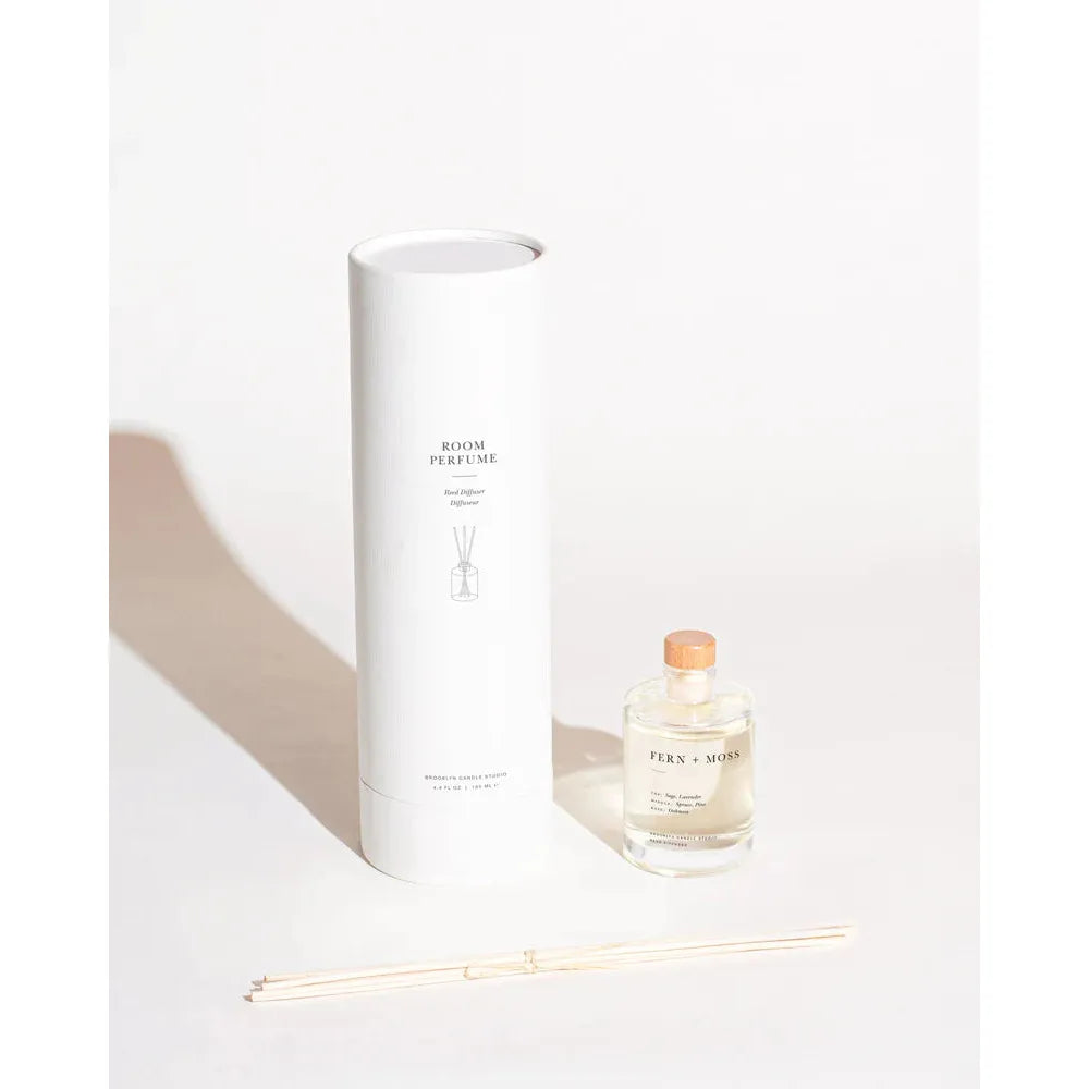 Fern + Moss Reed Diffuser - Zinnias Gift Boutique