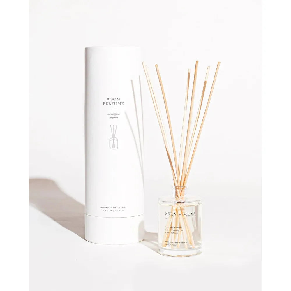 Fern + Moss Reed Diffuser - Zinnias Gift Boutique