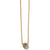 Ferrara Two Tone Luce Mini Pendant Necklace - Zinnias Gift Boutique