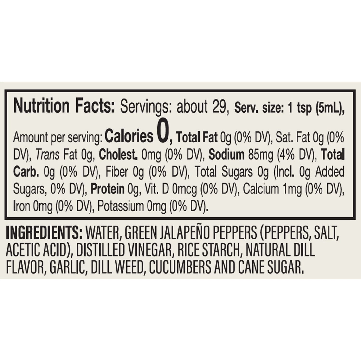 Dilly Jalapeno Hot Sauce - Zinnias Gift Boutique