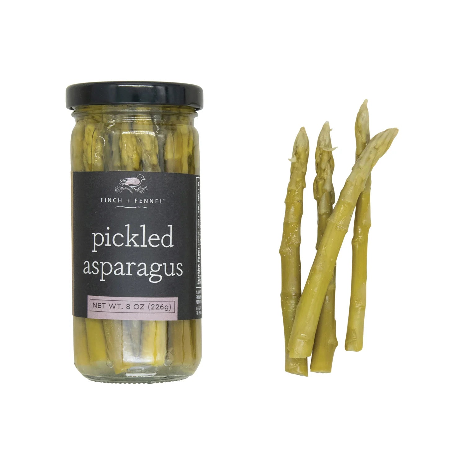 8 oz. Pickled Asparagus - Zinnias Gift Boutique