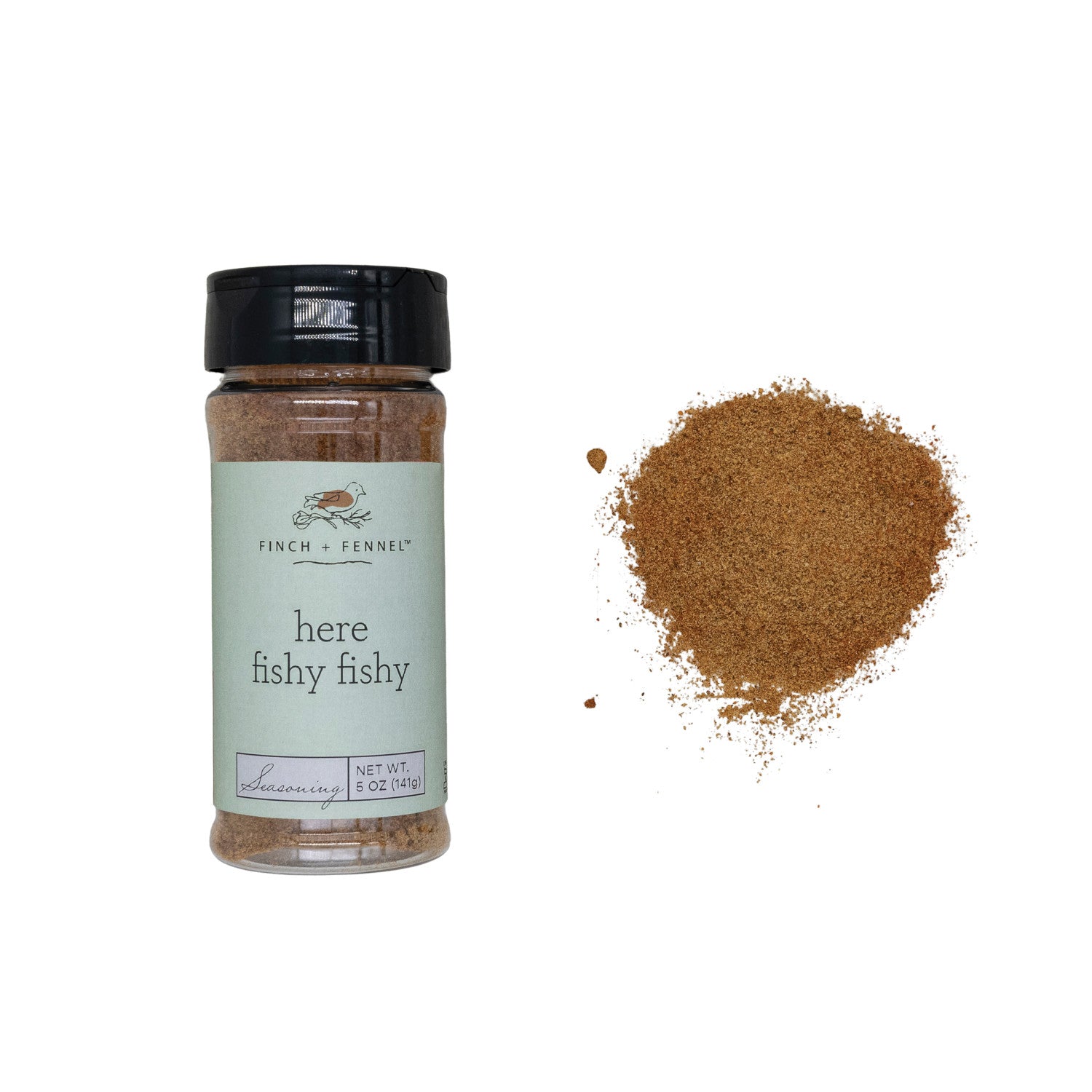 5 oz. Here Fishy Fishy Seasoning - Zinnias Gift Boutique