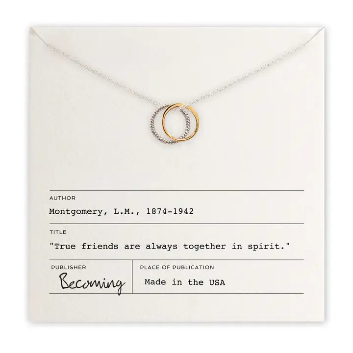 True Friends Necklace - Zinnias Gift Boutique