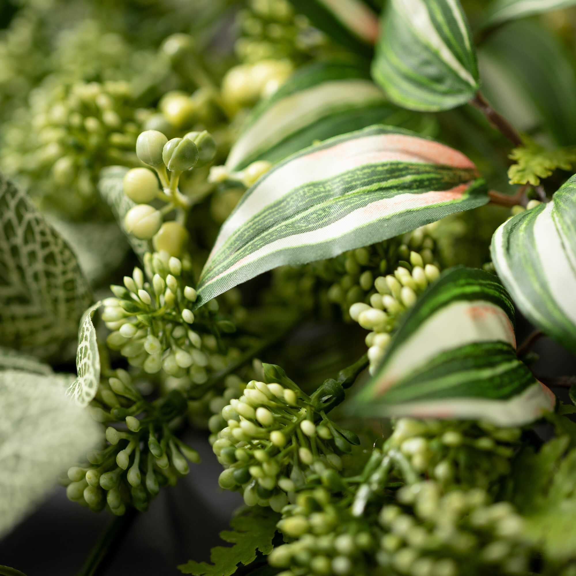 30" Mixed Greenery Swag - Zinnias Gift Boutique