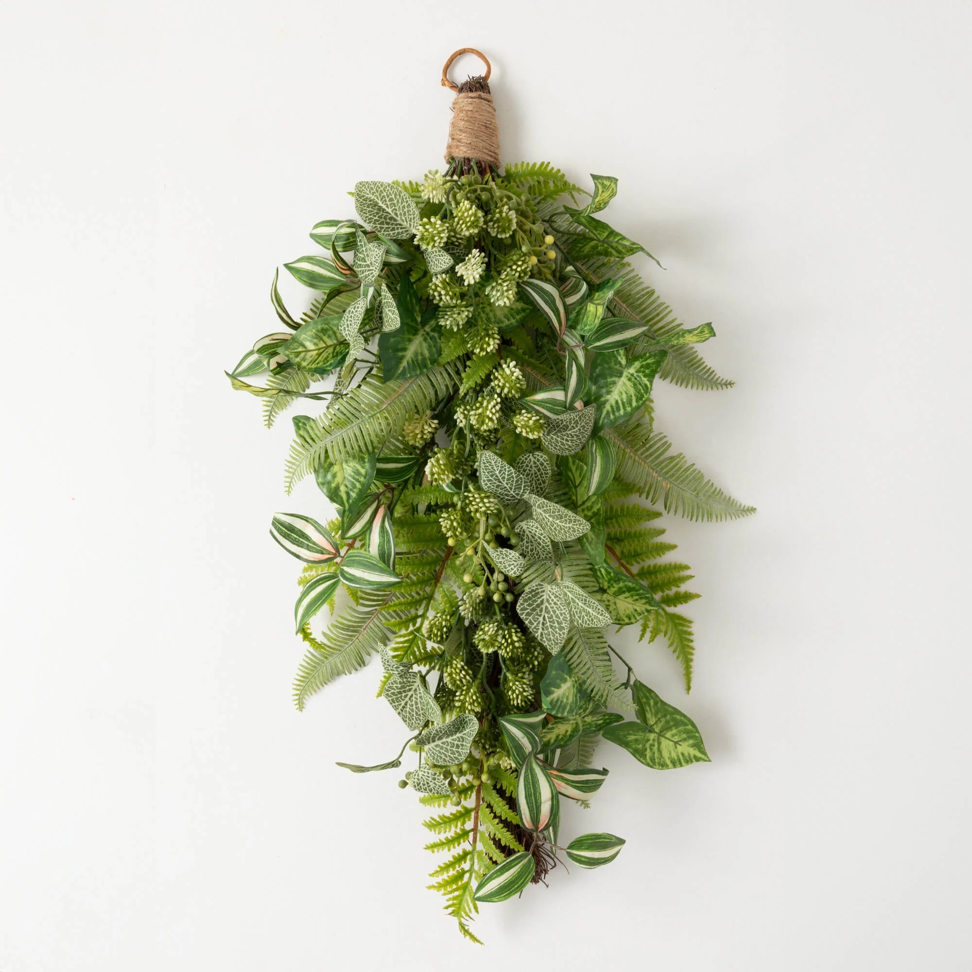 30" Mixed Greenery Swag - Zinnias Gift Boutique