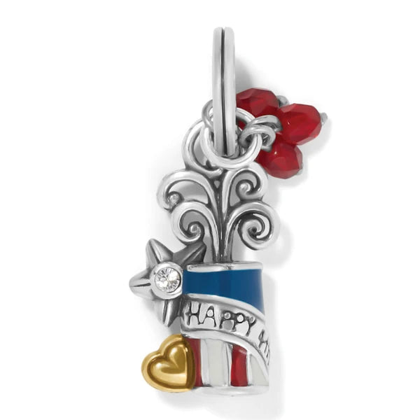 Firecracker Charm - Zinnias Gift Boutique