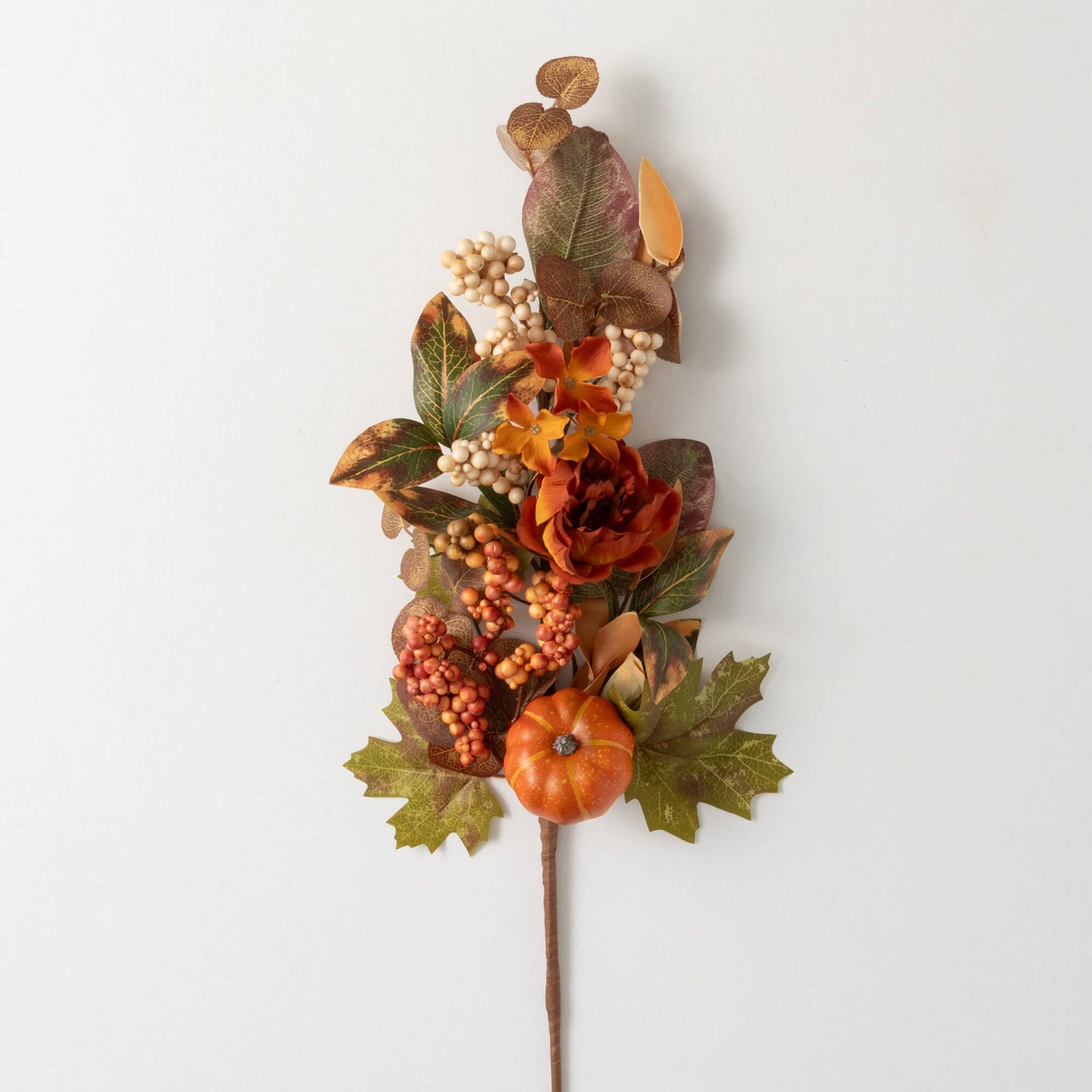 Floral Berry Pumpkin Spray - Zinnias Gift Boutique