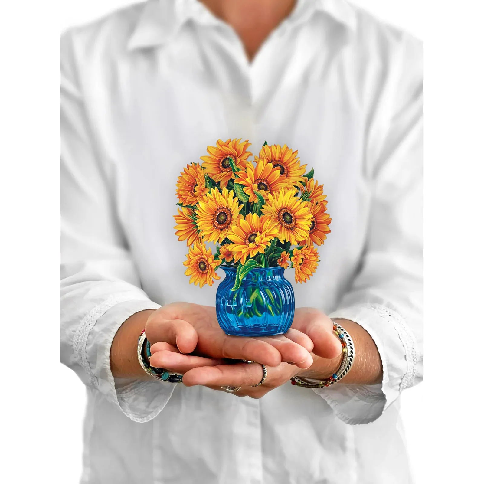 FreshCut Mini Popup Card - Zinnias Gift Boutique