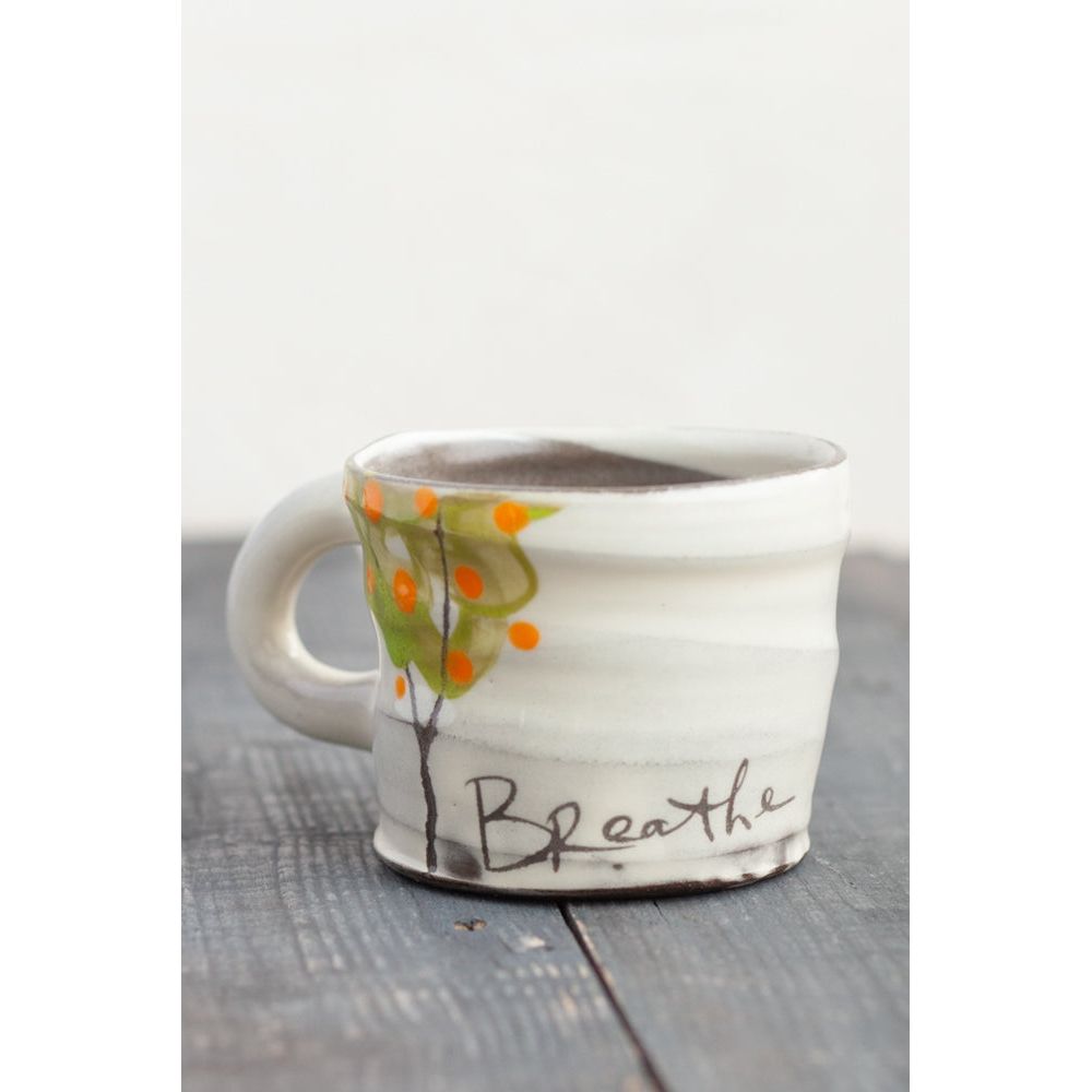 Mug (Fruit Trees Peach) - Zinnias Gift Boutique