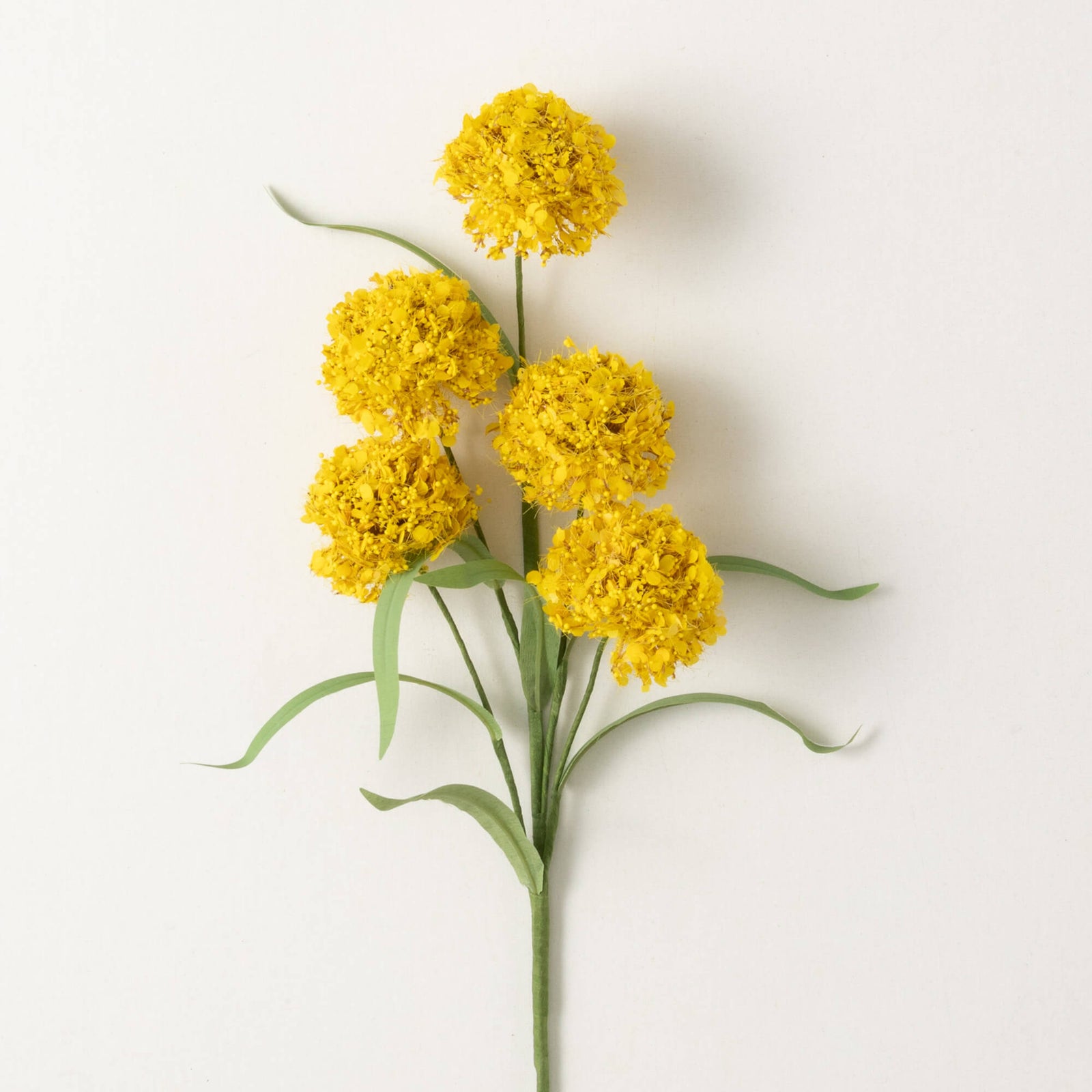 YELLOW THISTLE SPRAY - Zinnias Gift Boutique