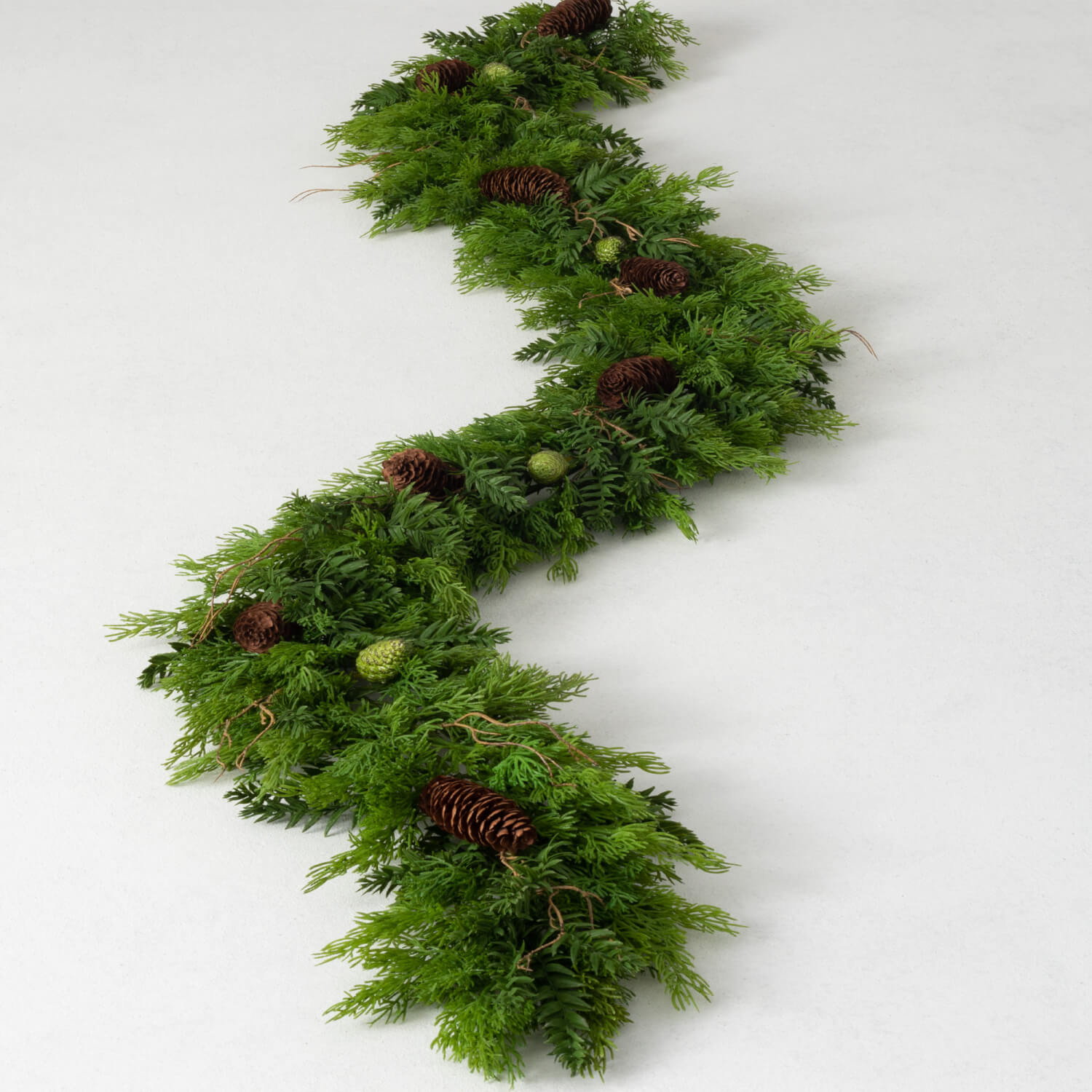 Cedar Hemlock Garland - Zinnias Gift Boutique