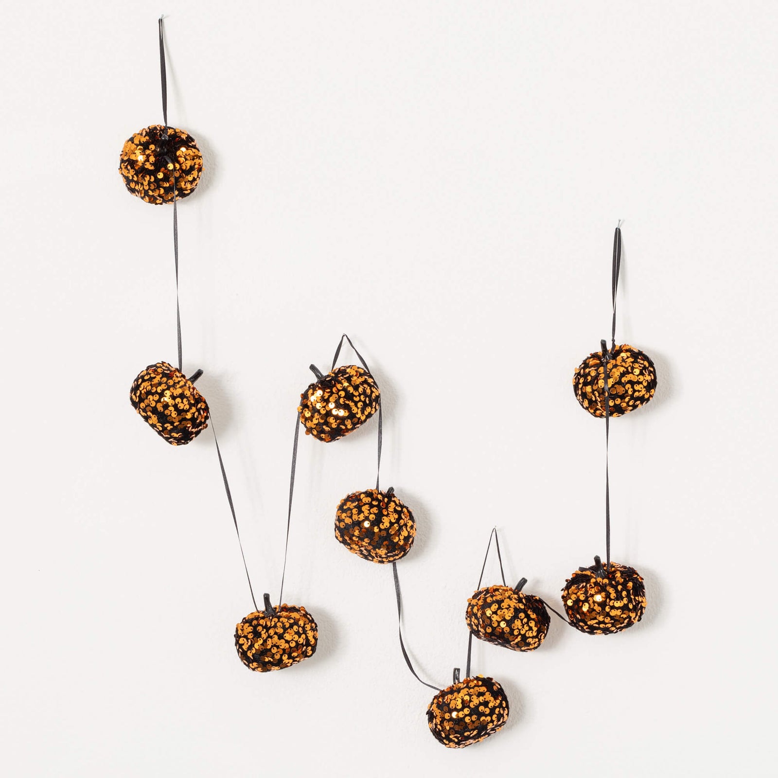 SHIMMER GOLD PUMPKIN GARLAND - Zinnias Gift Boutique