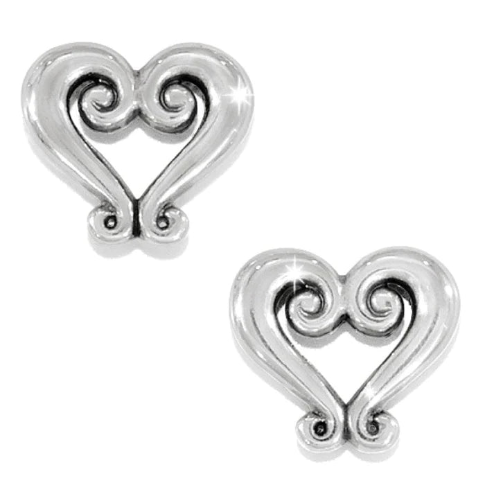 Genoa Heart Mini Post Earrings - Zinnias Gift Boutique