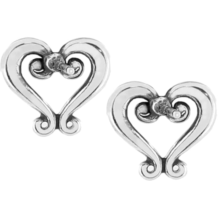 Genoa Heart Mini Post Earrings - Zinnias Gift Boutique