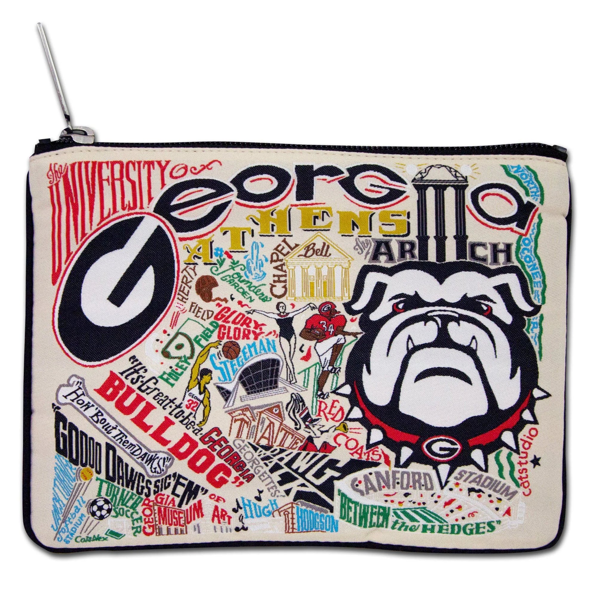 Collegiate Zipper Pouch - Zinnias Gift Boutique
