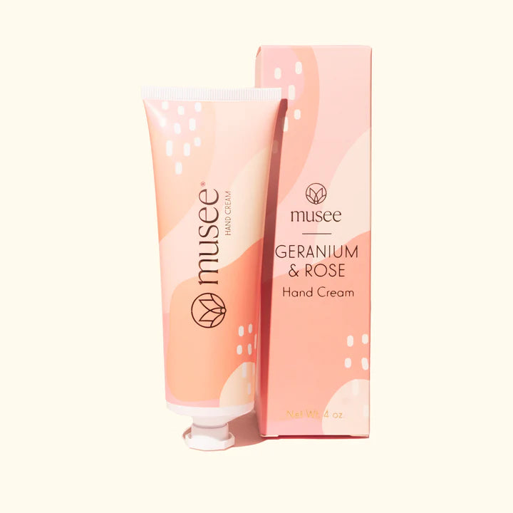 Geranium + Rose Hand Cream - Zinnias Gift Boutique