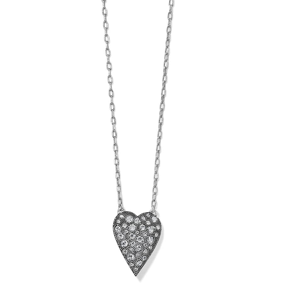 Glisten Heart Petite Necklace - Zinnias Gift Boutique