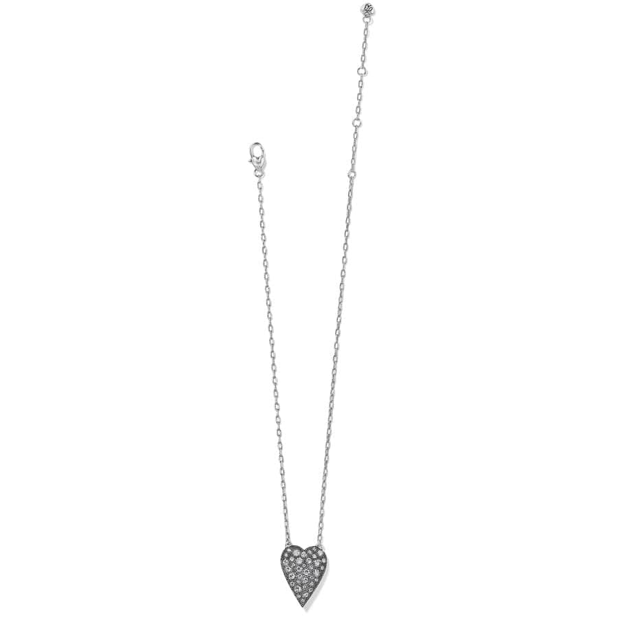 Glisten Heart Petite Necklace - Zinnias Gift Boutique