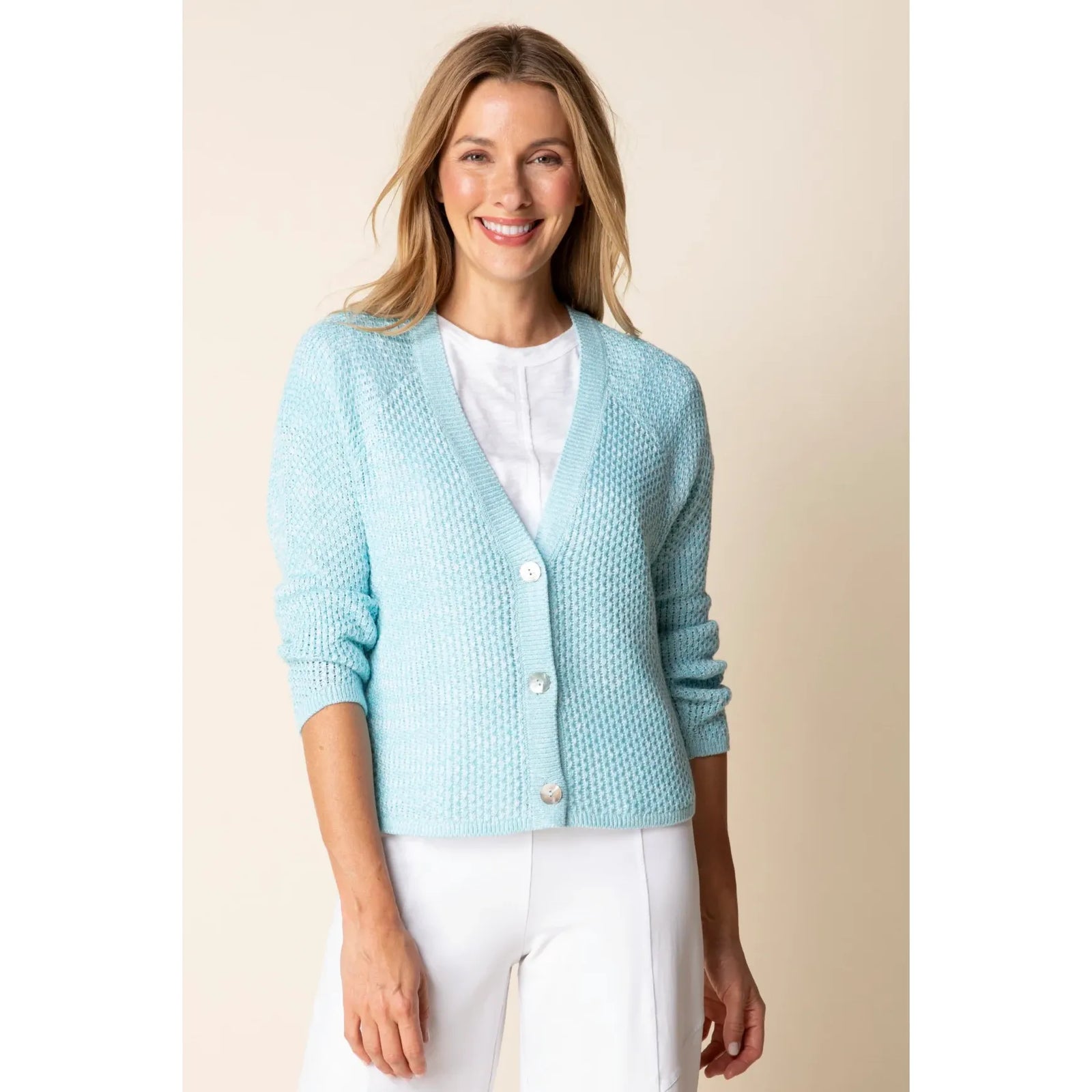 Costal Crochet Cardigan - Zinnias Gift Boutique