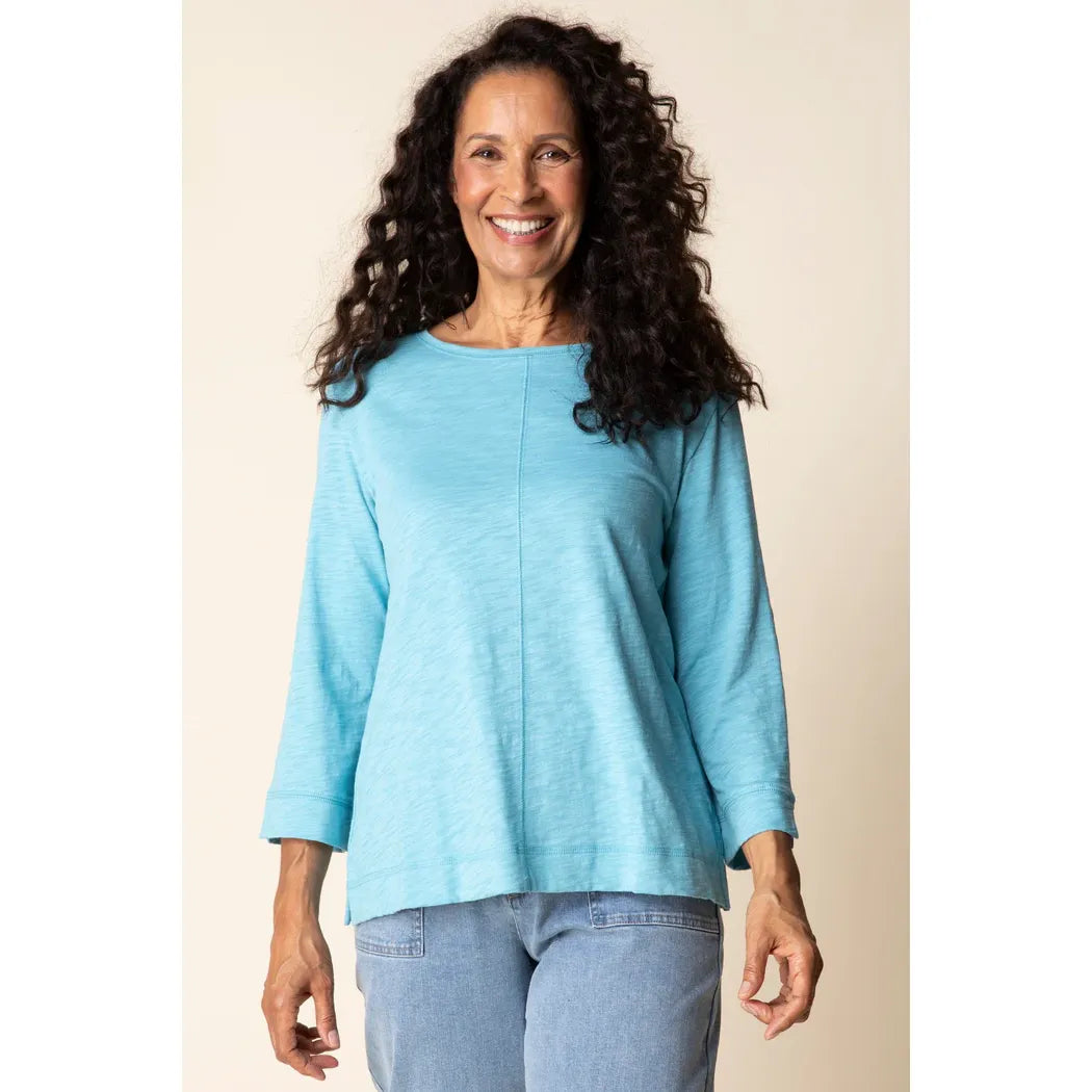 Peruvian Cotton Summer Boatneck - Zinnias Gift Boutique