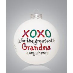 USA Made Painted Ornament - Zinnias Gift Boutique