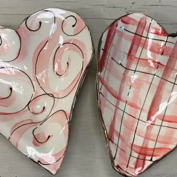 Small Heart Shaped Bowl - Zinnias Gift Boutique