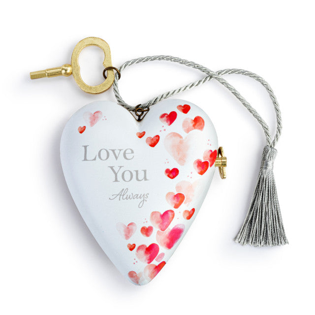Love You Always Musical Art Heart - Zinnias Gift Boutique
