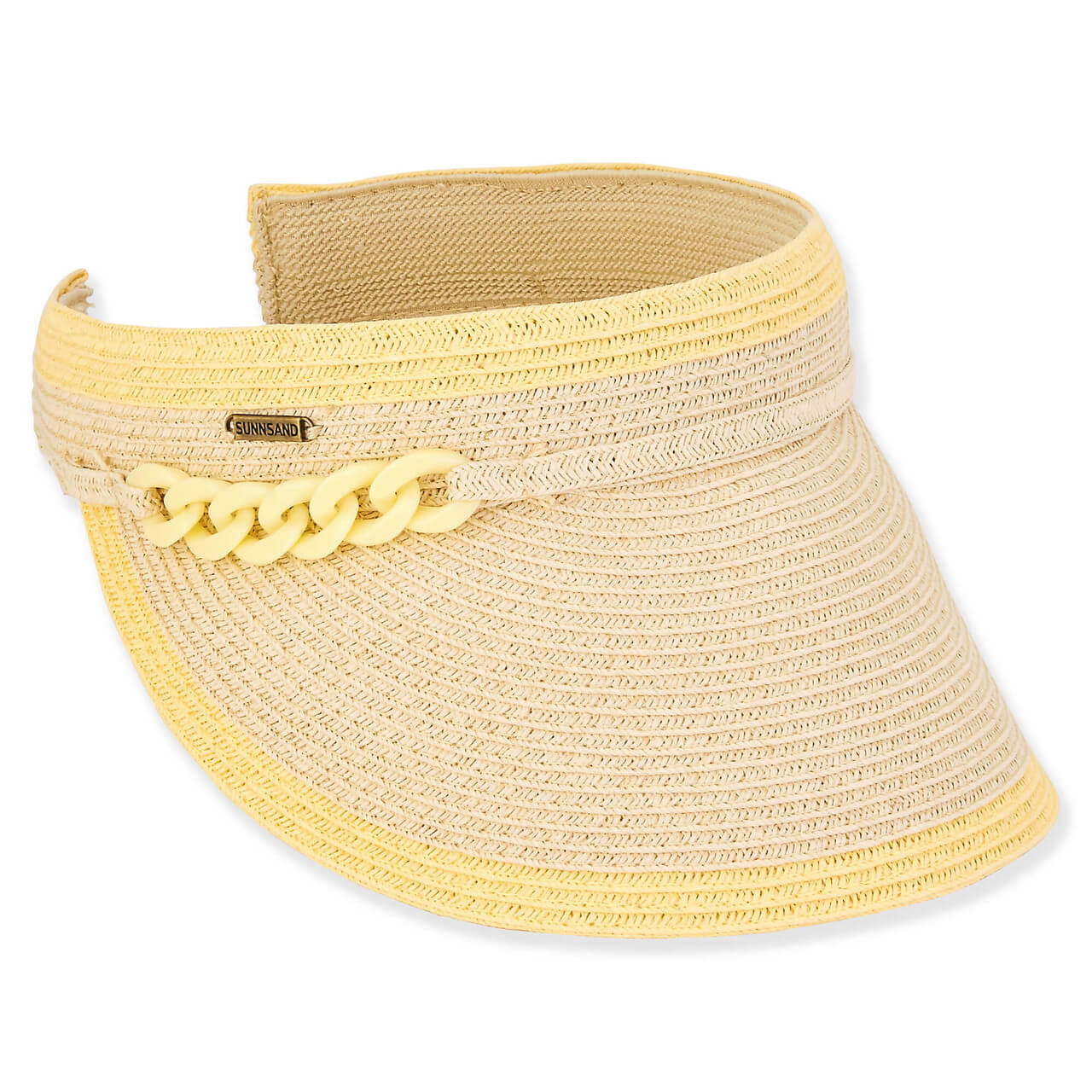 Paper Braid Visor | Sienna - Zinnias Gift Boutique