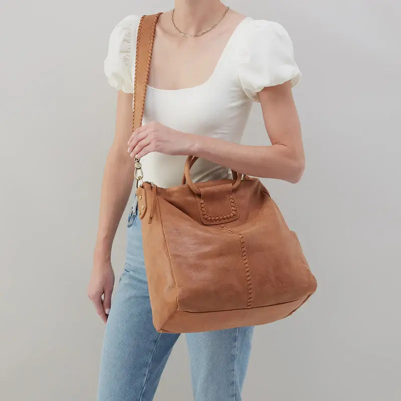 Merrin Shoulder Backpack Convertible Whiskey - Zinnias Gift Boutique