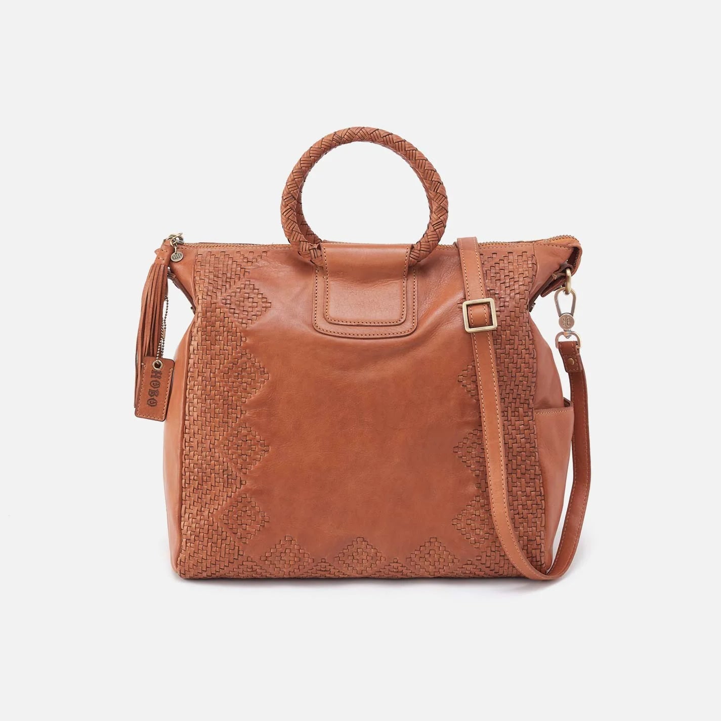 Sheila Large Satchel - Harvest Wheat - Zinnias Gift Boutique