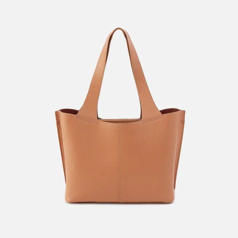 Vida Tote Biscuit/Coconut - Zinnias Gift Boutique