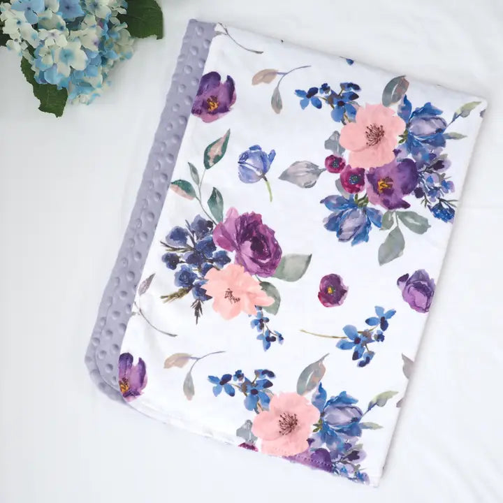 Baby Minky Blanket - Zinnias Gift Boutique