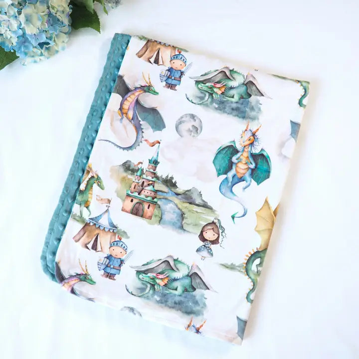 Baby Minky Blanket - Zinnias Gift Boutique